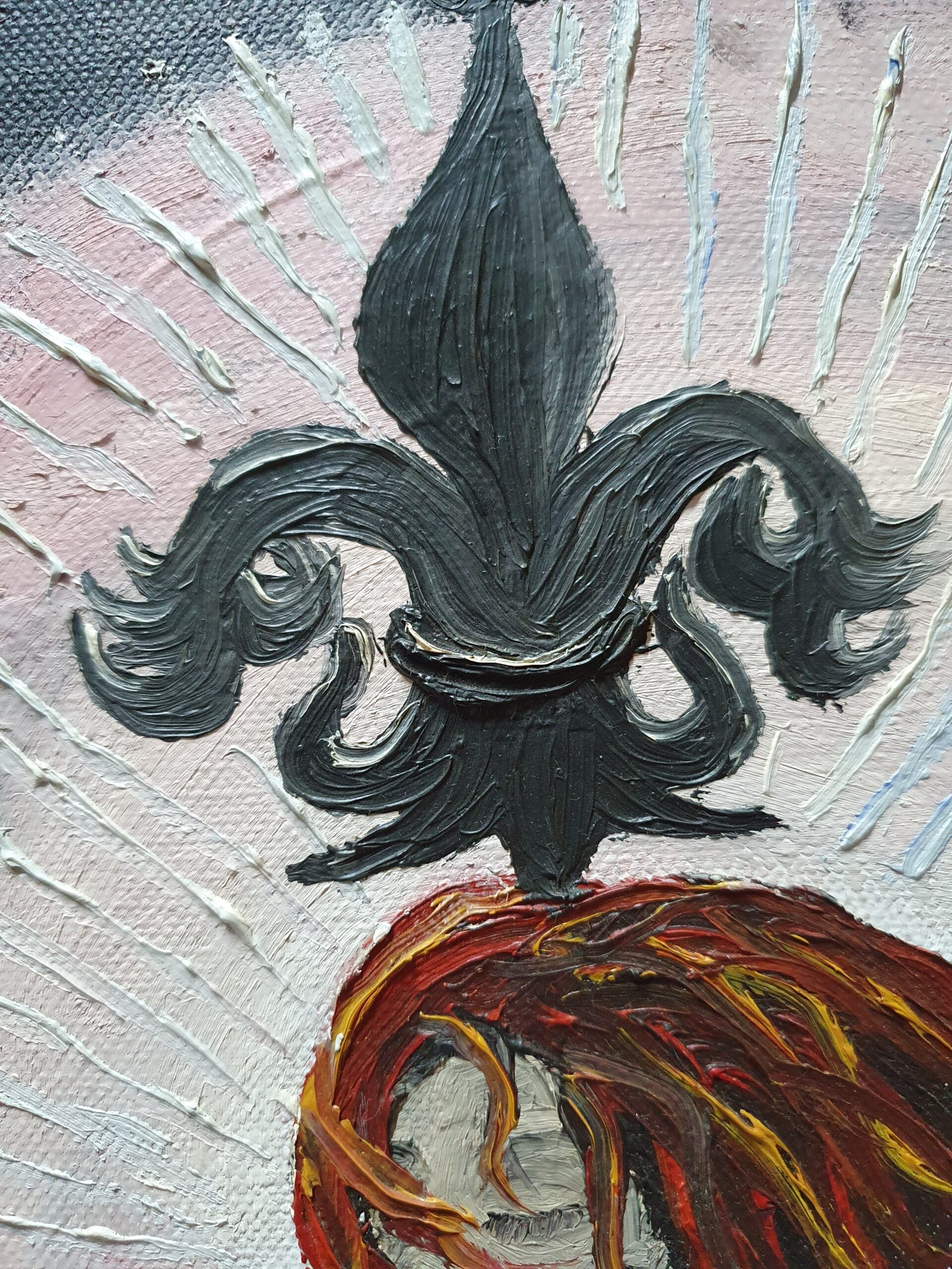 Oil Painting: "Queen of Spades"