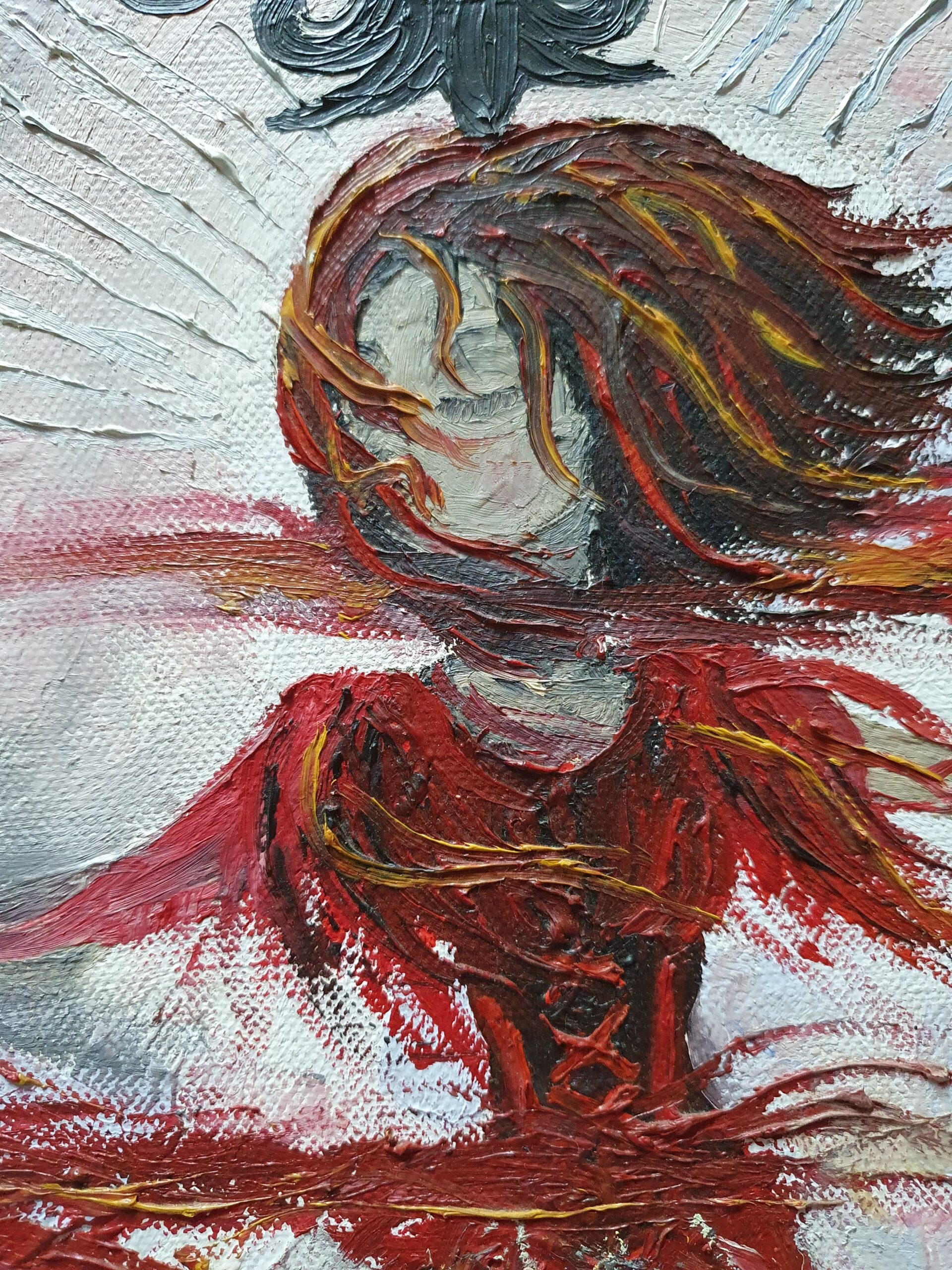 Oil Painting: "Queen of Spades"