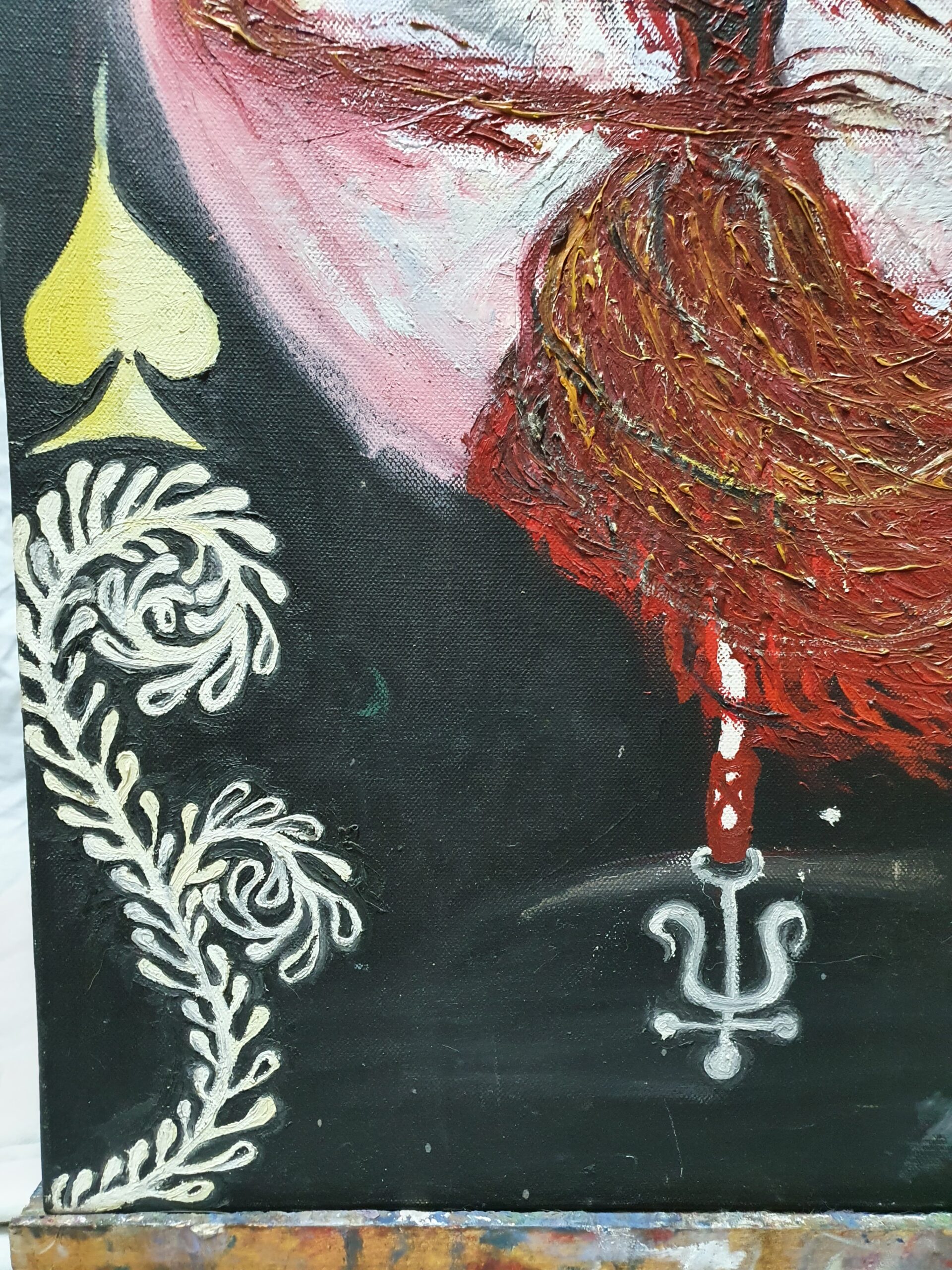 Oil Painting: "Queen of Spades"