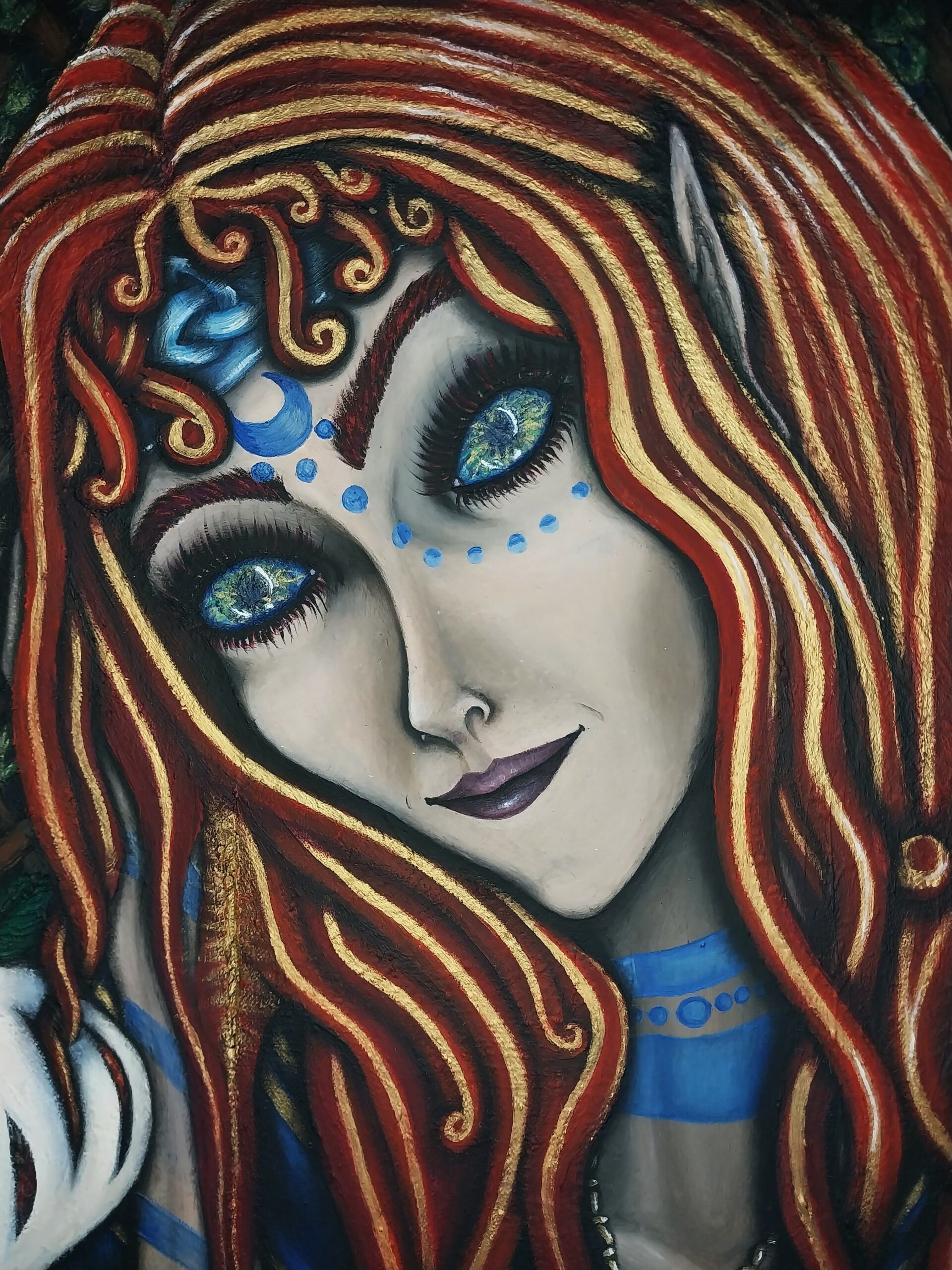 Oil Painting: "The Lady"