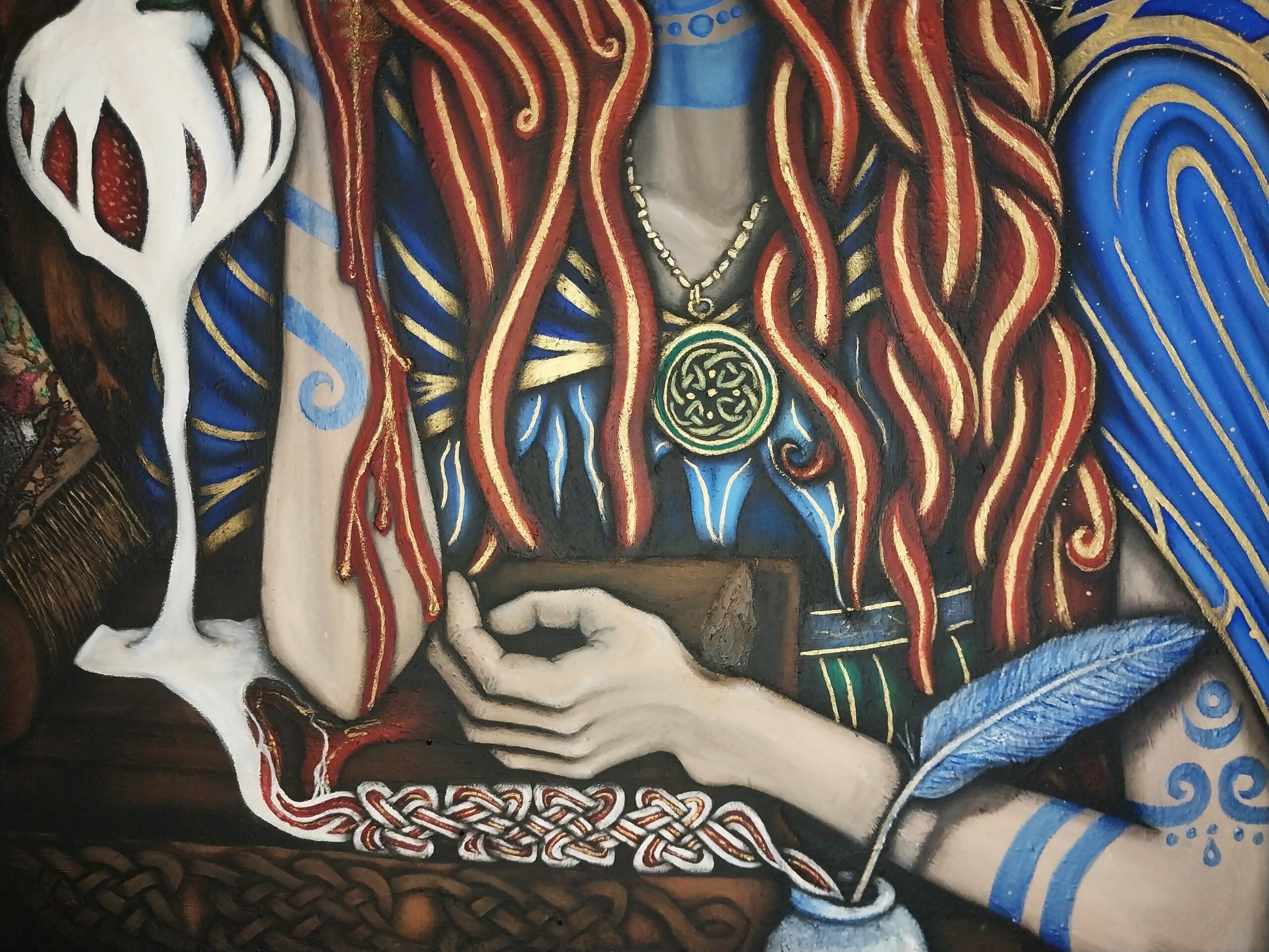 Oil Painting: "The Lady"