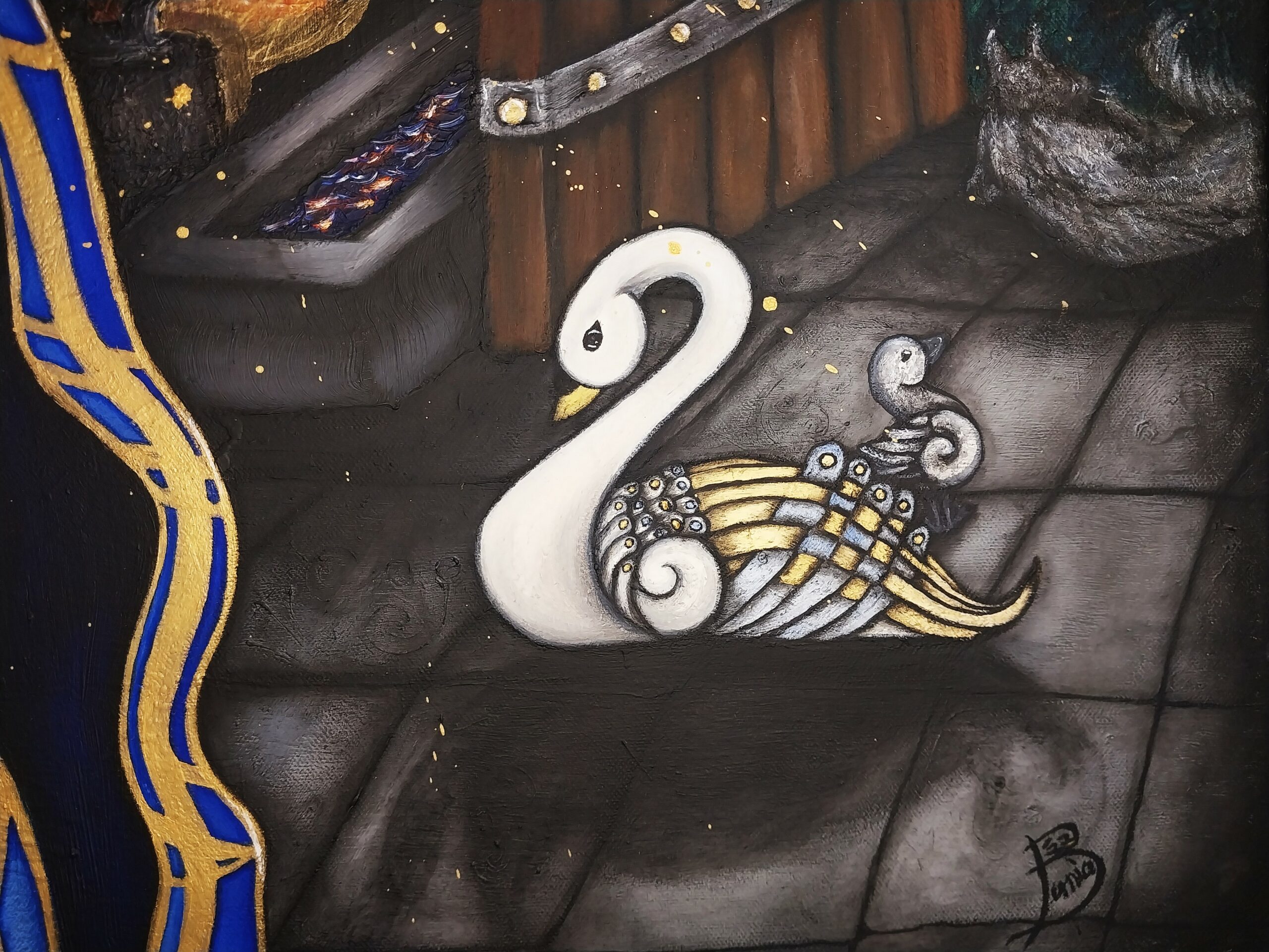 Oil Painting: "The Lady"