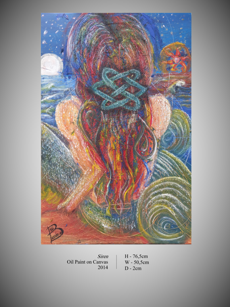 Oil Painting: "Siren"