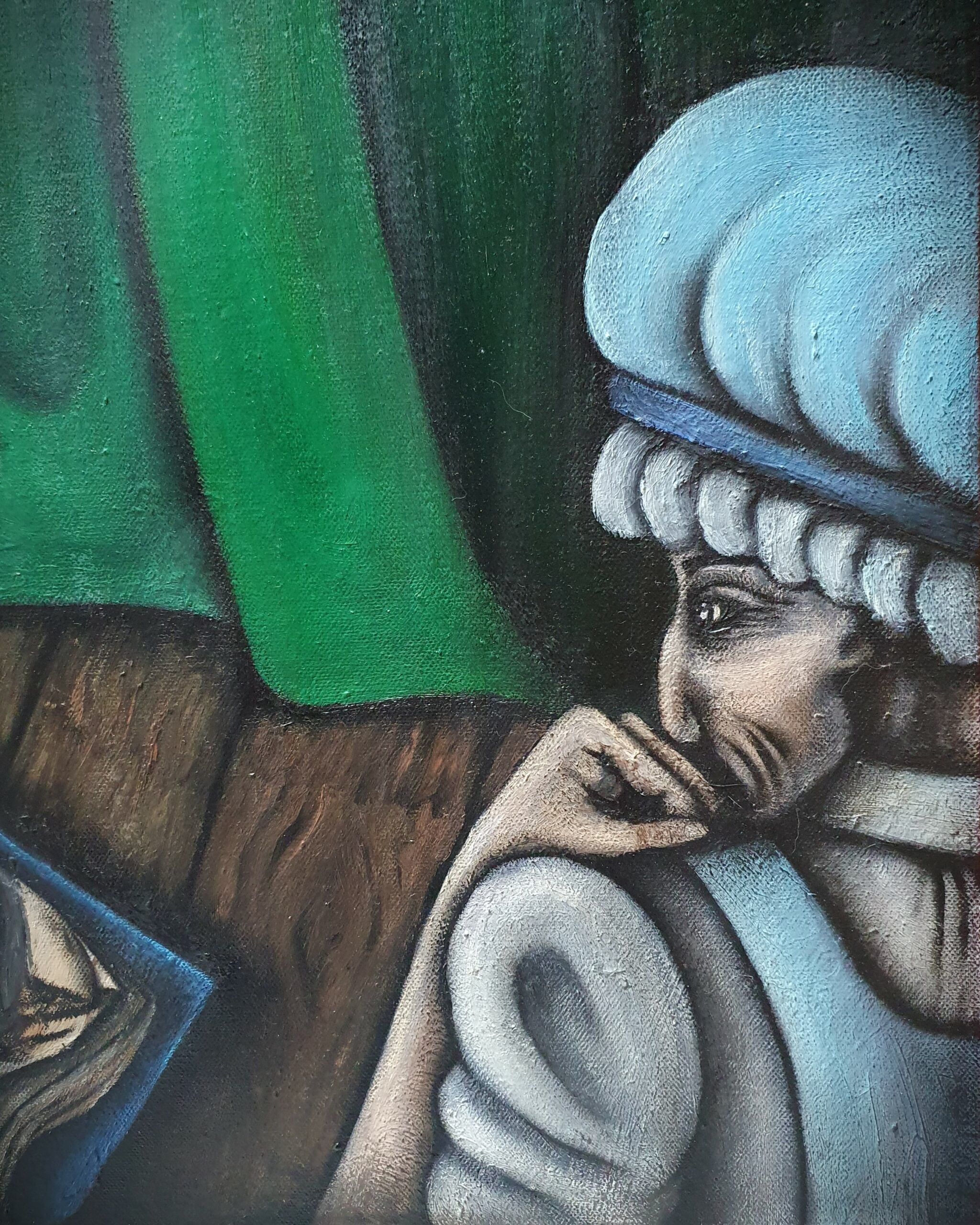 Oil Painting: "Brontë & Eliot"