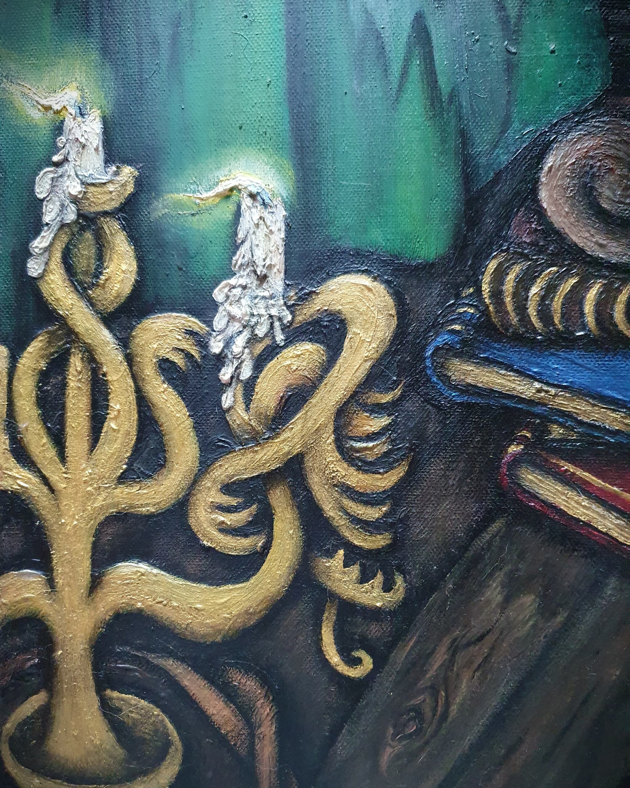 Oil Painting: "Brontë & Eliot"