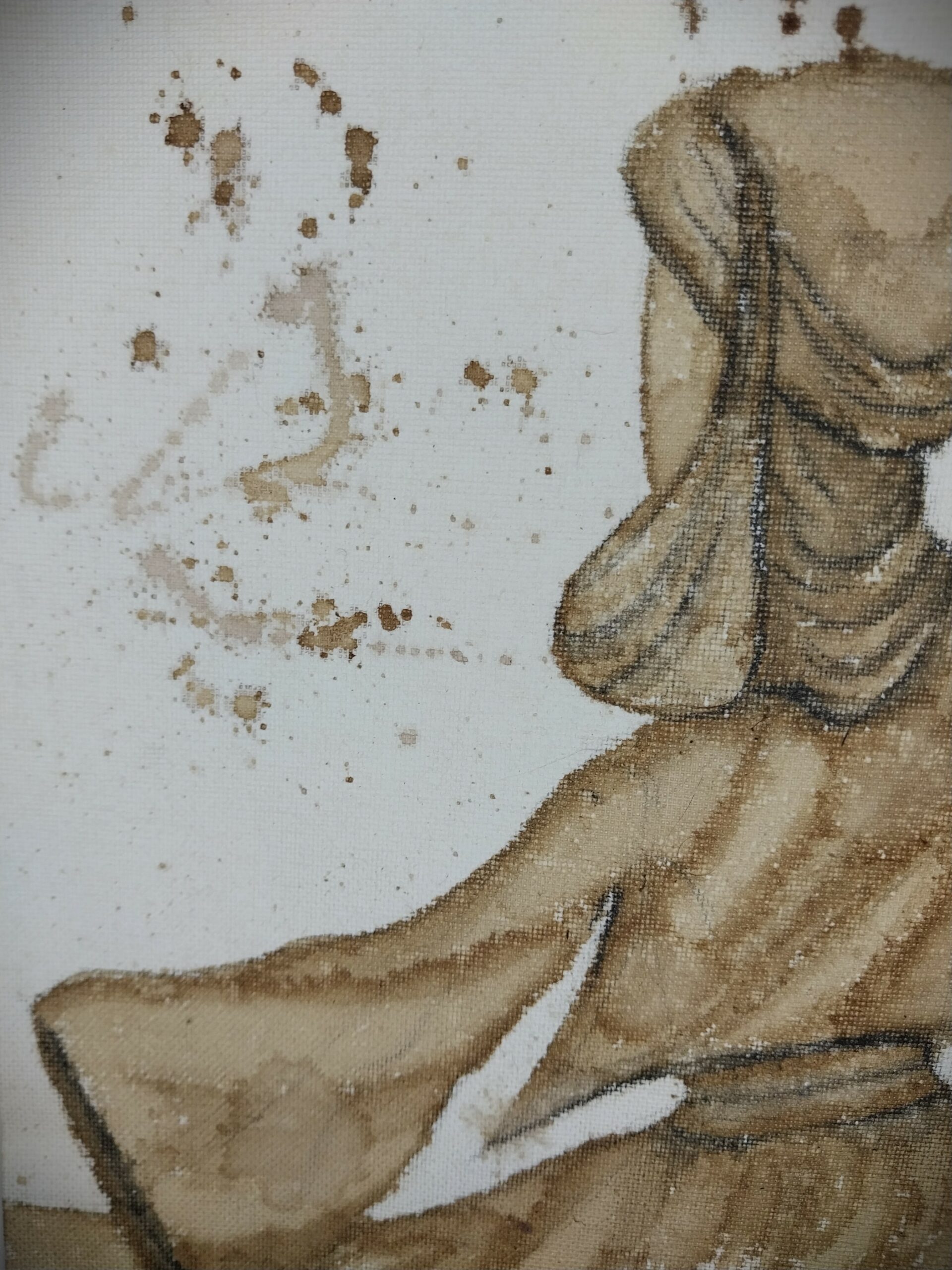 Coffee Painting: A Story of Fate