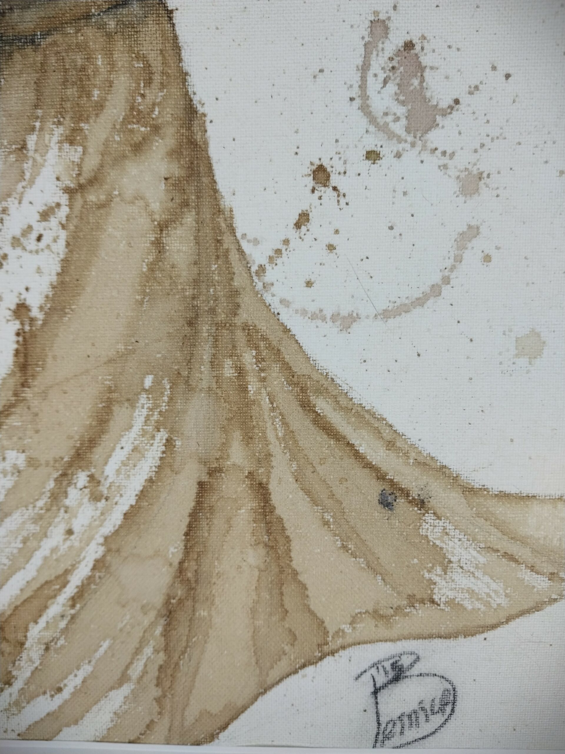 Coffee Painting: A Story of Fate