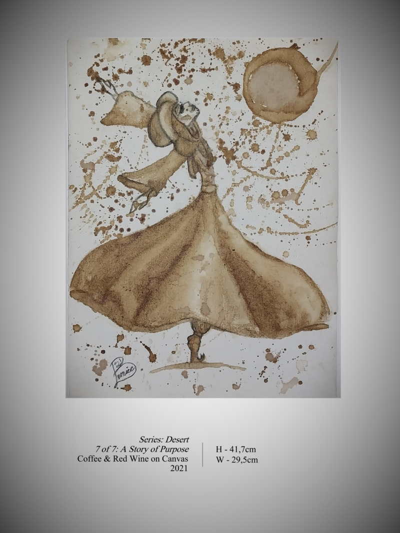 Coffee Painting: A Story of Purpose