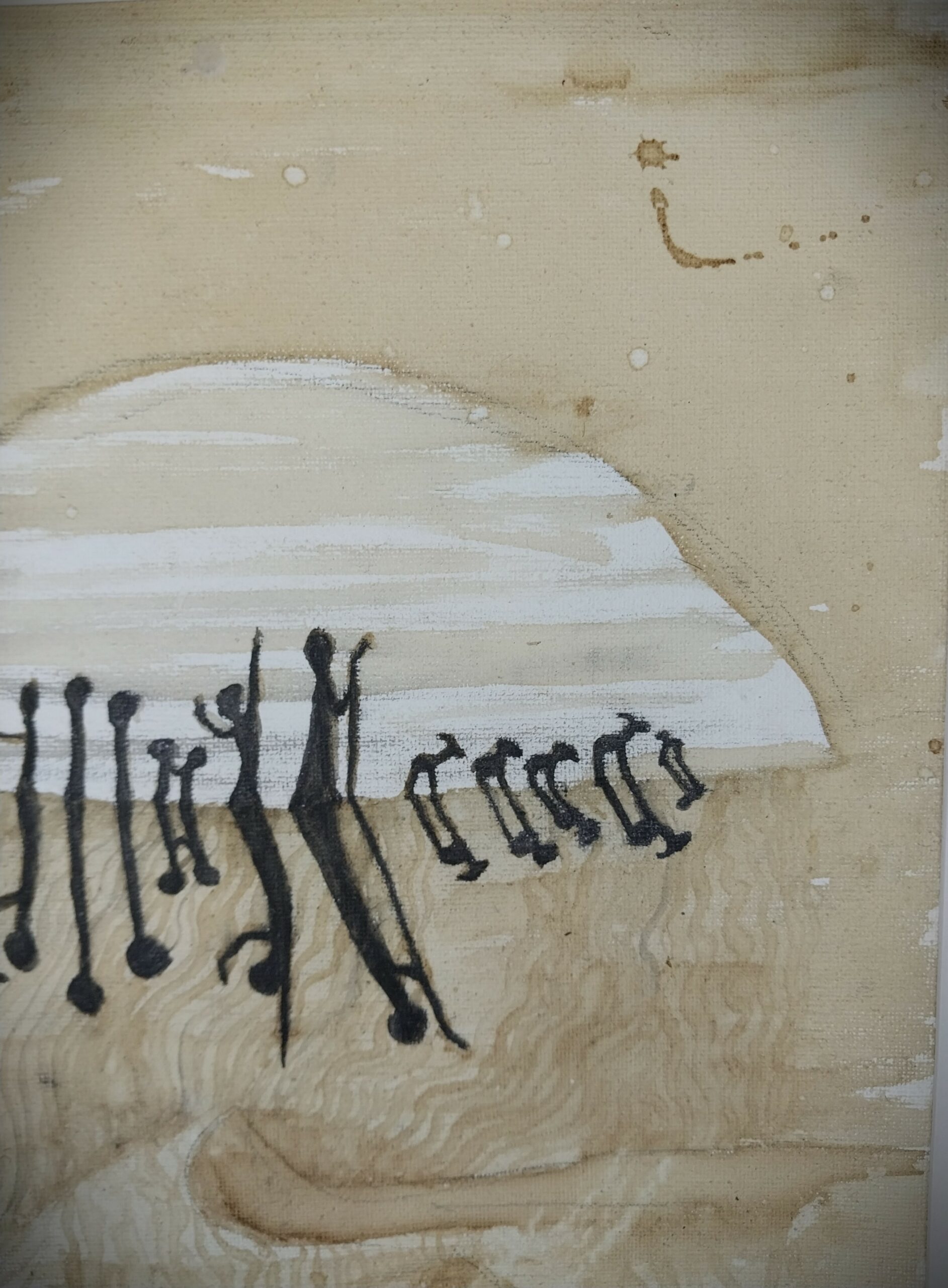 Coffee Painting: Caravan Home