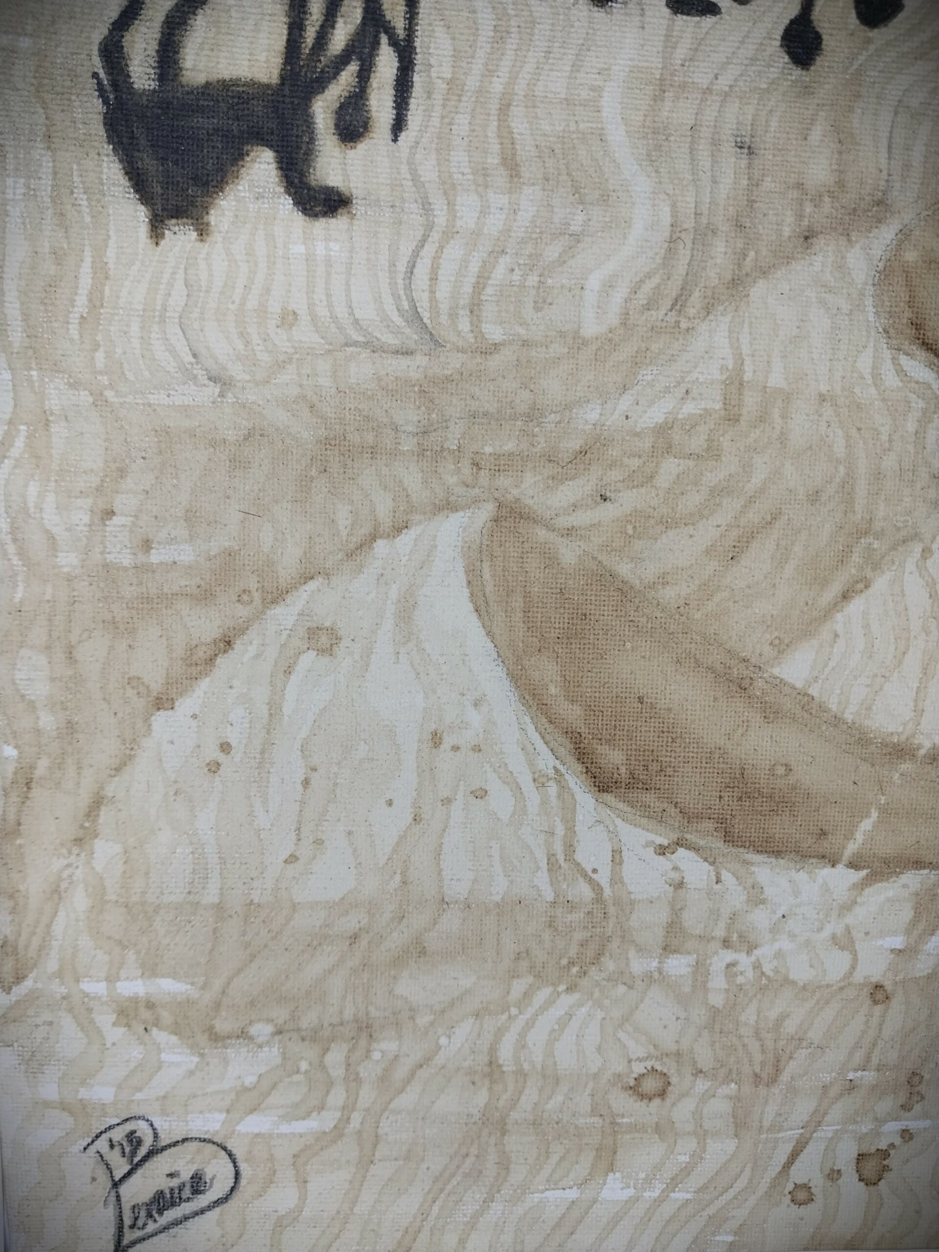 Coffee Painting: Caravan Home