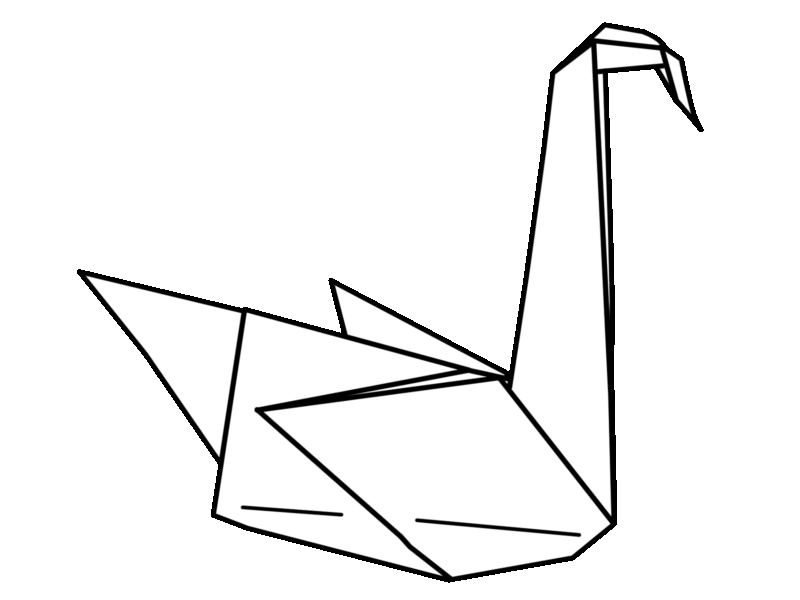 Origami Models - Swan